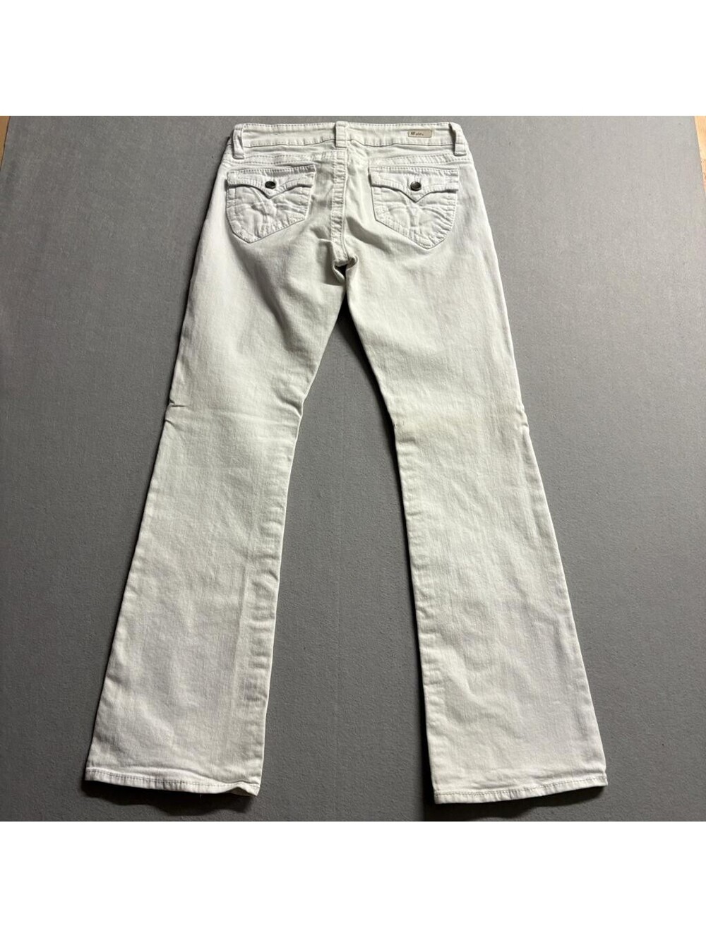 Kut from the Kloth Natalie High Rise Bootcut Jeans Womens Size 6 White Denim - Picture 9 of 12